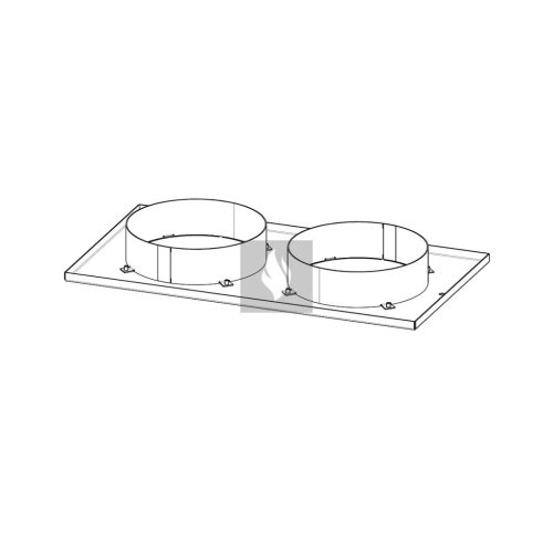 Konvekciós burkolat Romotop HEAT HU3LG kandallóbetéthez