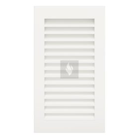 SAVEN Hide szellőzőrács 17×30cm fehér (függőleges)