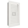 SAVEN Hide szellőzőrács 17×30cm fehér (függőleges)