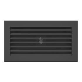 SAVEN Hide szellőzőrács 17×30cm fekete