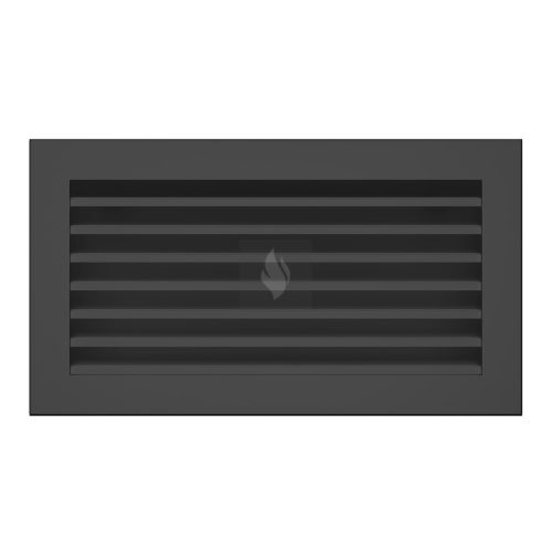 SAVEN Hide szellőzőrács 17×30cm fekete