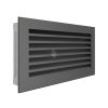 SAVEN Hide szellőzőrács 17×30cm grafit