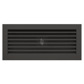 SAVEN Hide szellőzőrács 17×37cm fekete