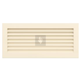 SAVEN Hide szellőzőrács 17×37cm krém