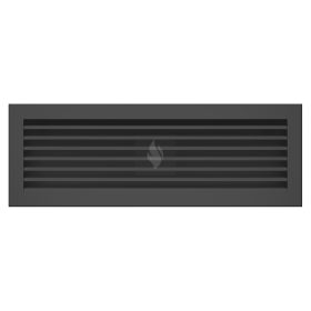 SAVEN Hide szellőzőrács 17×49cm fekete