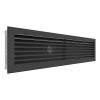SAVEN Hide szellőzőrács 17×70cm fekete