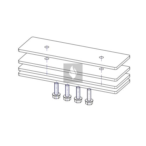 Kontra súly Romotop Impression kandallóbetéthez