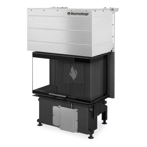 Romotop IMPRESSION C 3g L 74.51.37.26 Légfűtéses kandallóbetét fekete béléssel