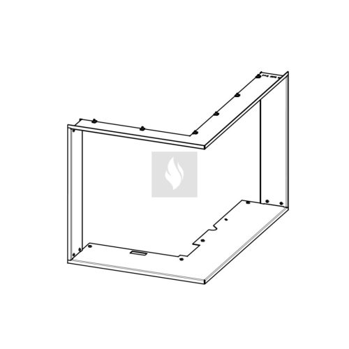 Romotop RAM12 takarókeret IL3LG kandallóbetéthez
