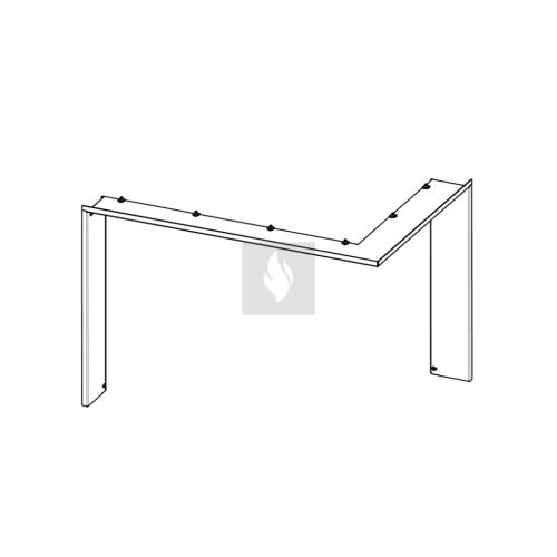 Romotop RAM11 takarókeret IR3LG kandallóbetéthez