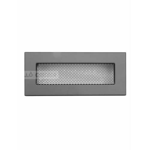 EGYSZERŰ SZELLŐZŐRÁCS FEKETE 220X95 mm