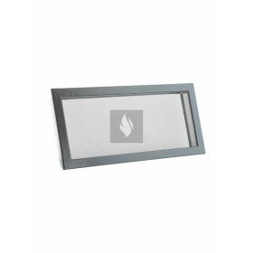 EGYSZERŰ SZELLŐZŐRÁCS FEKETE 325X170 mm