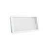 EGYSZERŰ SZELLŐZŐRÁCS FEHÉR 450X240 mm