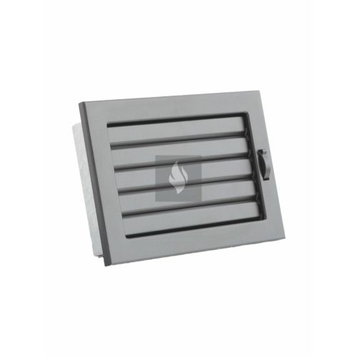 ÁLLÍTHATÓ ZSALUS SZELLŐZŐRÁCS FEKETE 240X170 mm