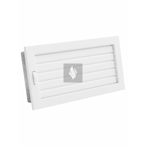 ÁLLÍTHATÓ ZSALUS SZELLŐZŐRÁCS FEHÉR 325X170 mm