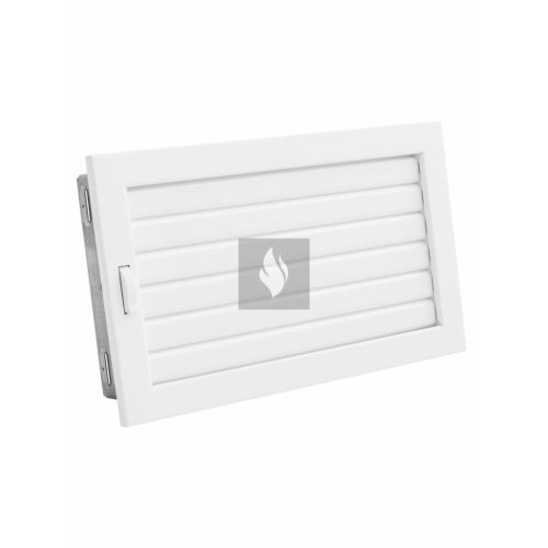 ÁLLÍTHATÓ ZSALUS SZELLŐZŐRÁCS FEHÉR 325X195 mm