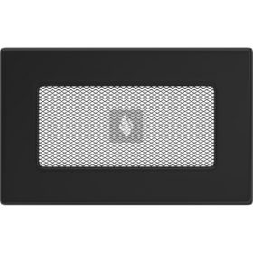 Egyszerű Szellőzőrács Fekete 11x17cm