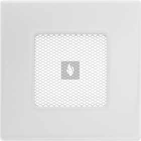 Egyszerű Szellőzőrács Fehér 11x11cm