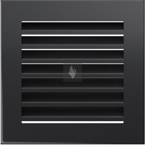 Fresh Szellőzőrács Grafit 17X17cm