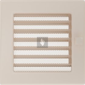 Egyszerű Szellőzőrács Krém 17X17cm Zsalus