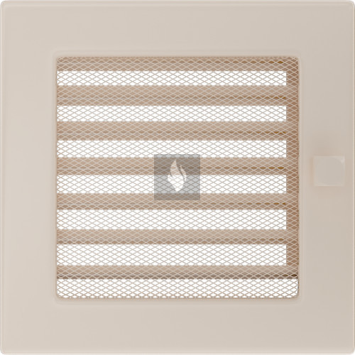 Egyszerű Szellőzőrács Krém 17X17cm Zsalus