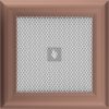 OSKAR Szellőzőrács Réz 17X17cm