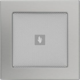 Egyszerű Szellőzőrács Inox 17X17cm