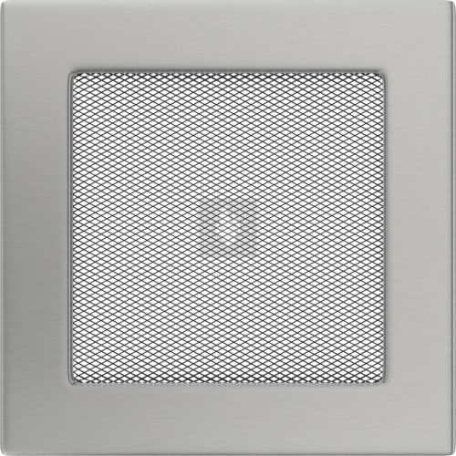 Egyszerű Szellőzőrács Inox 17X17cm