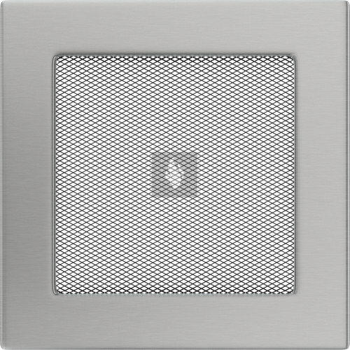 Egyszerű Szellőzőrács Inox 17X17cm