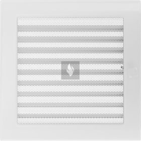 Egyszerű Szellőzőrács Fehér 22X22cm Zsalus