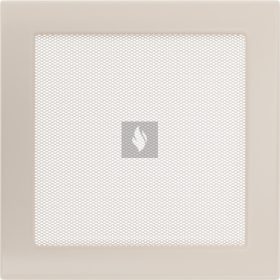 Egyszerű Szellőzőrács Krém 22X22cm