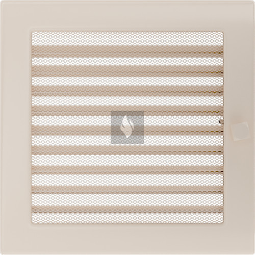 Egyszerű Szellőzőrács Krém 22X22cm Zsalus