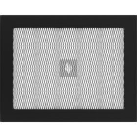 Egyszerű Szellőzőrács Fekete 22X30cm