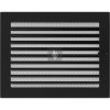 Egyszerű Szellőzőrács Fekete 22X30cm Zsalus