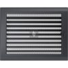 Egyszerű Szellőzőrács Grafit 22X30cm Zsalus