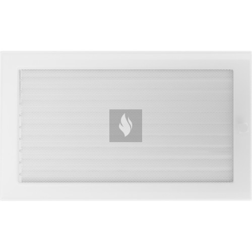 Egyszerű Szellőzőrács Fehér 22X37cm Zsalus