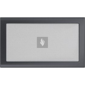 Egyszerű Szellőzőrács Grafit 22X37cm