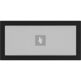 Egyszerű Szellőzőrács Fekete 22X45cm