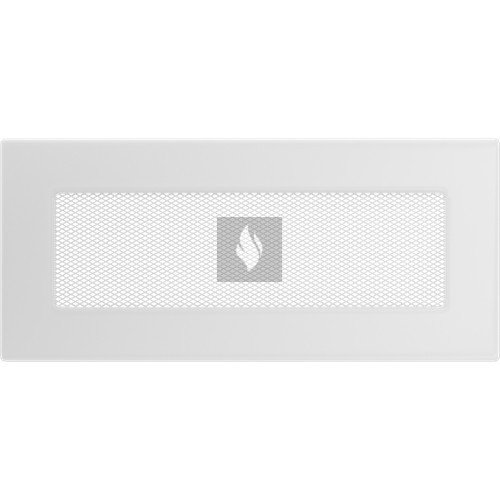 Egyszerű Szellőzőrács Fehér 11X24cm