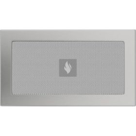 Egyszerű Szellőzőrács Inox 17X30cm