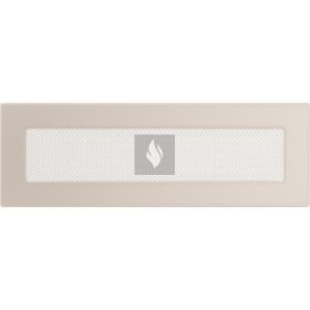 Egyszerű Szellőzőrács Krém 11X32cm