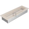 Egyszerű Szellőzőrács Krém 11X32cm