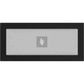 Egyszerű Szellőzőrács Fekete 17X37cm