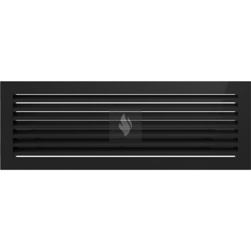 Fresh Szellőzőrács Fekete 17X49cm