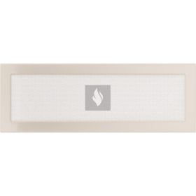 Egyszerű Szellőzőrács Krém 17X49cm