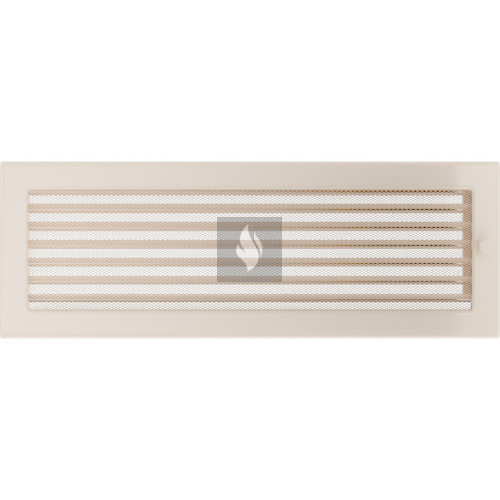 Egyszerű Szellőzőrács Krém 17X49cm Zsalus