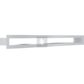   MINIMAL Fehér Kandalló Szellőzőrács 6x60cm hátfal nélkül