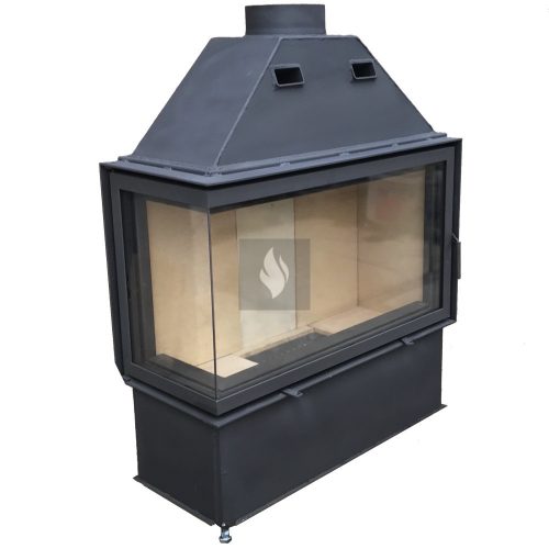 KWL E800 CL SLIM légfűtéses kandallóbetét