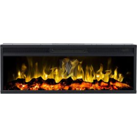 LEMONT 130 fekete Beépíthető elektromos kandalló