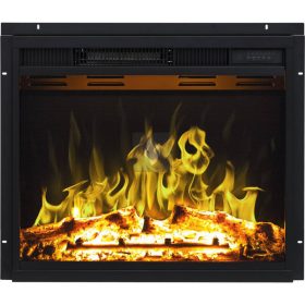 LEMONT 90 fekete Beépíthető elektromos kandalló